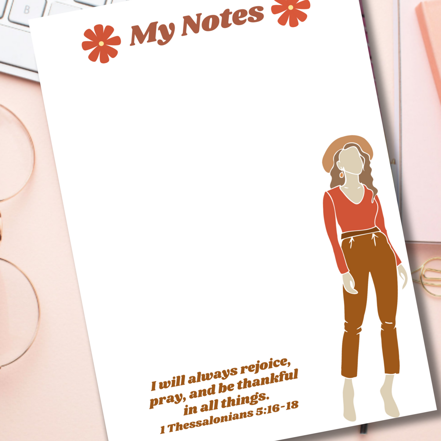 Notepad - I Will Always Rejoice