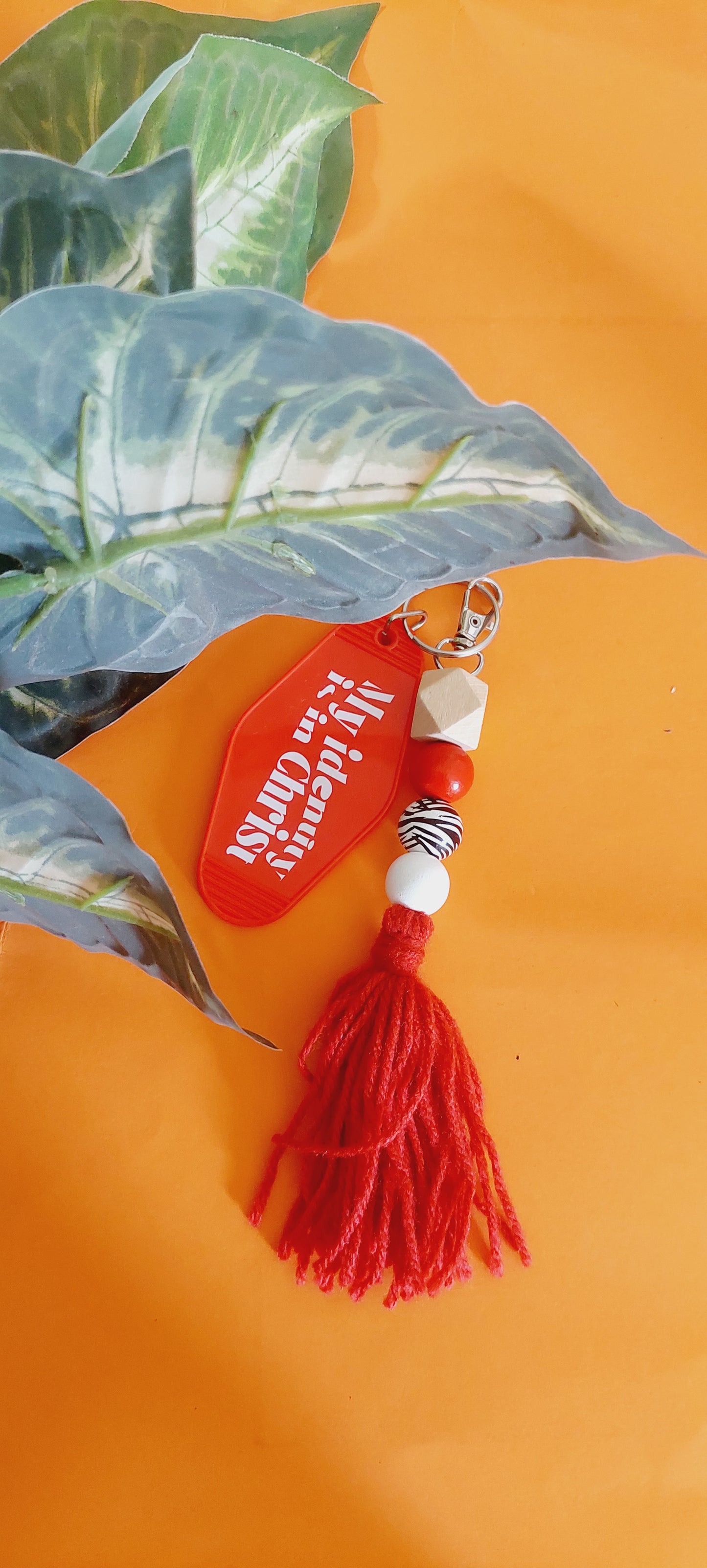 My Identity is in Christ Keychain