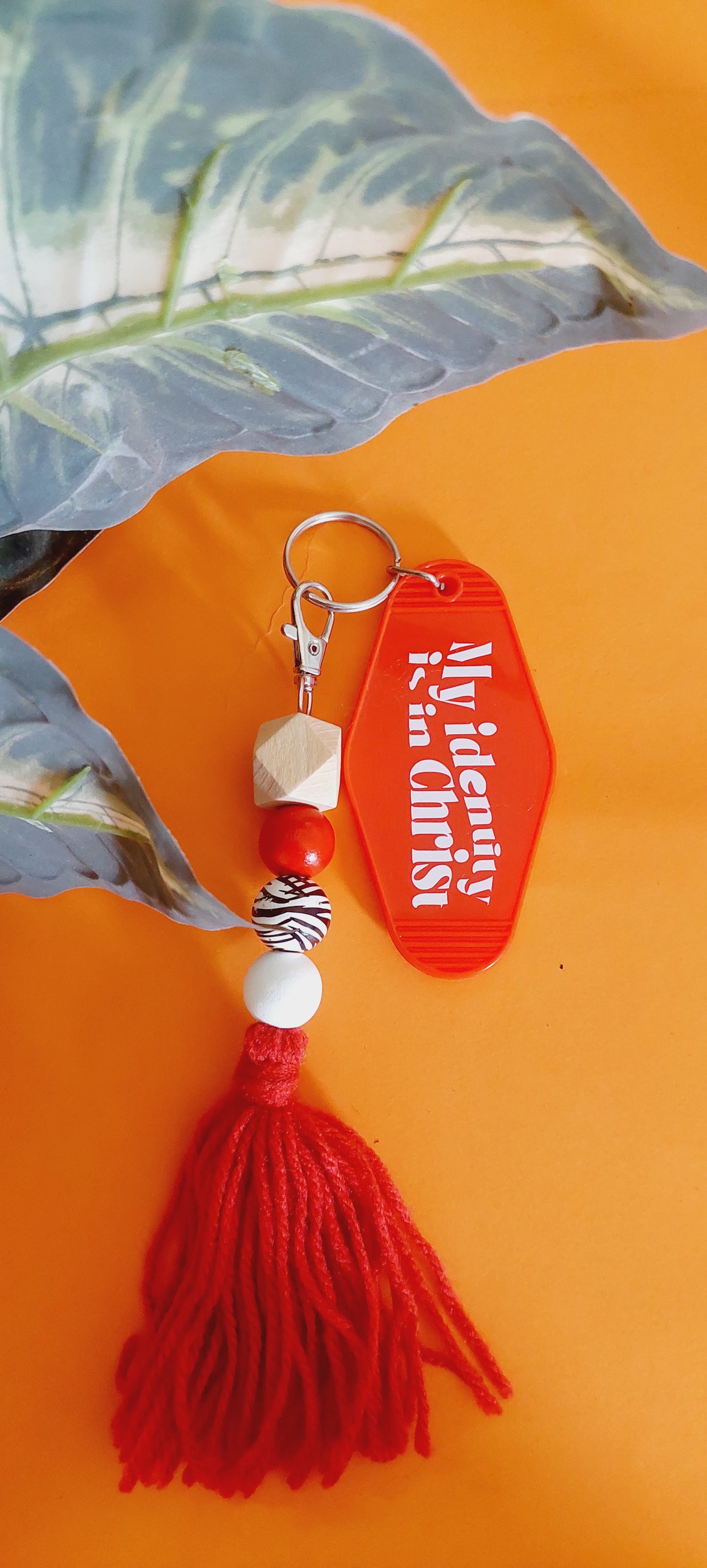 My Identity is in Christ Keychain