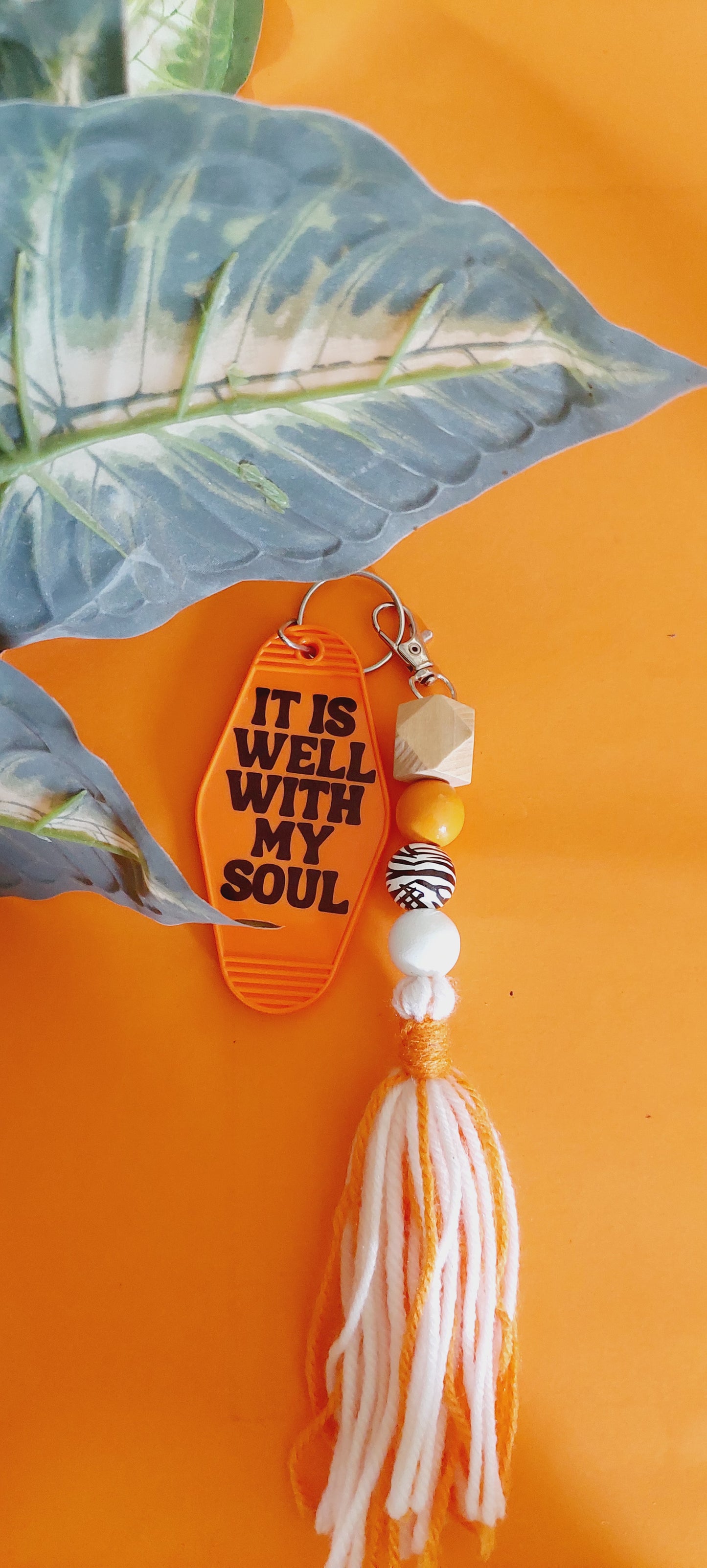 It Is Well With My Soul Keychain
