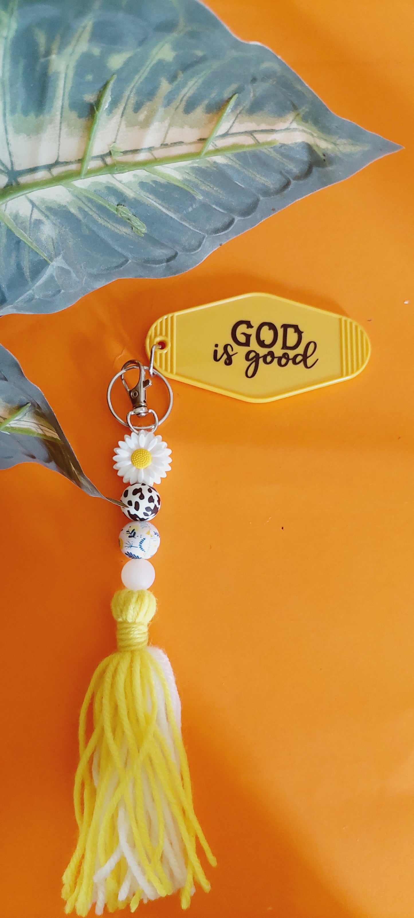 God Is Good Keychain