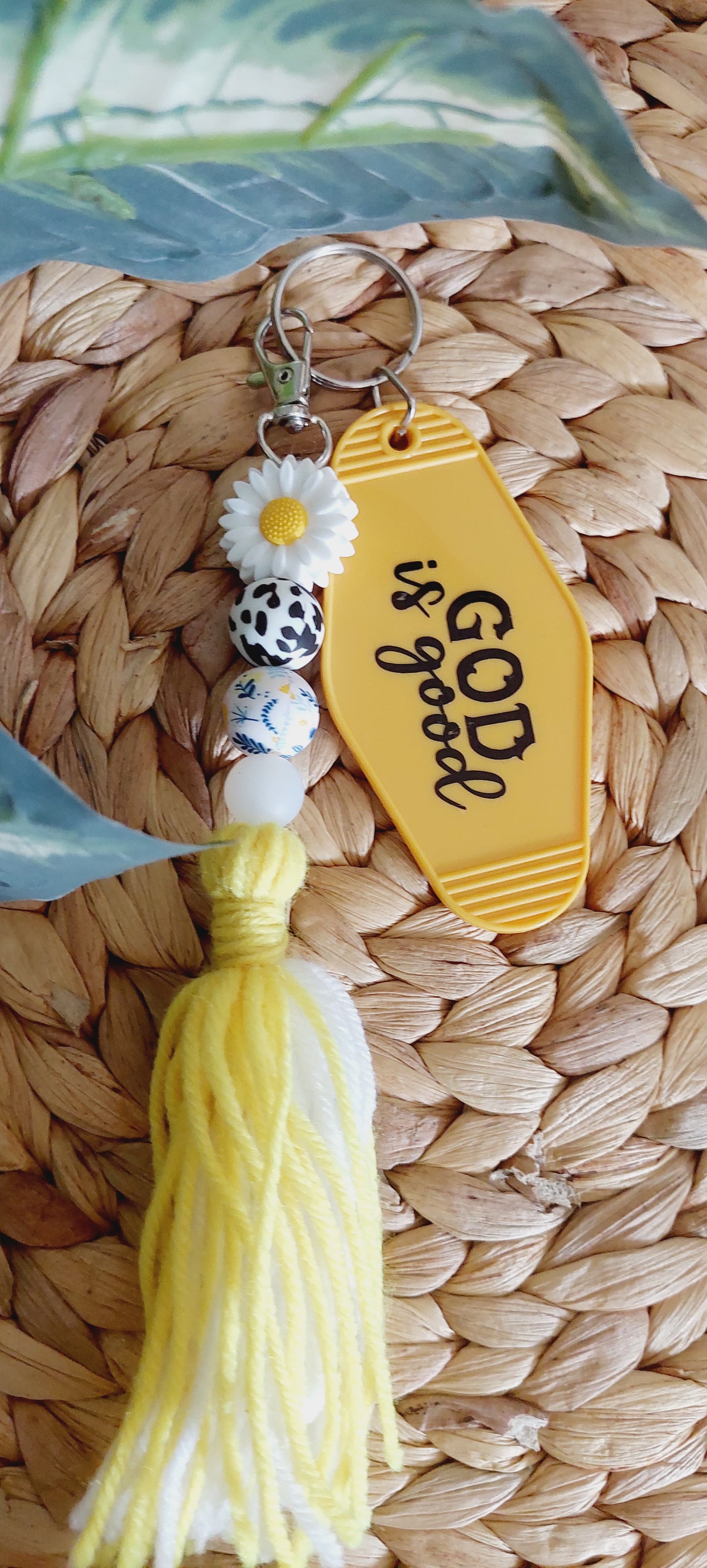God Is Good Keychain