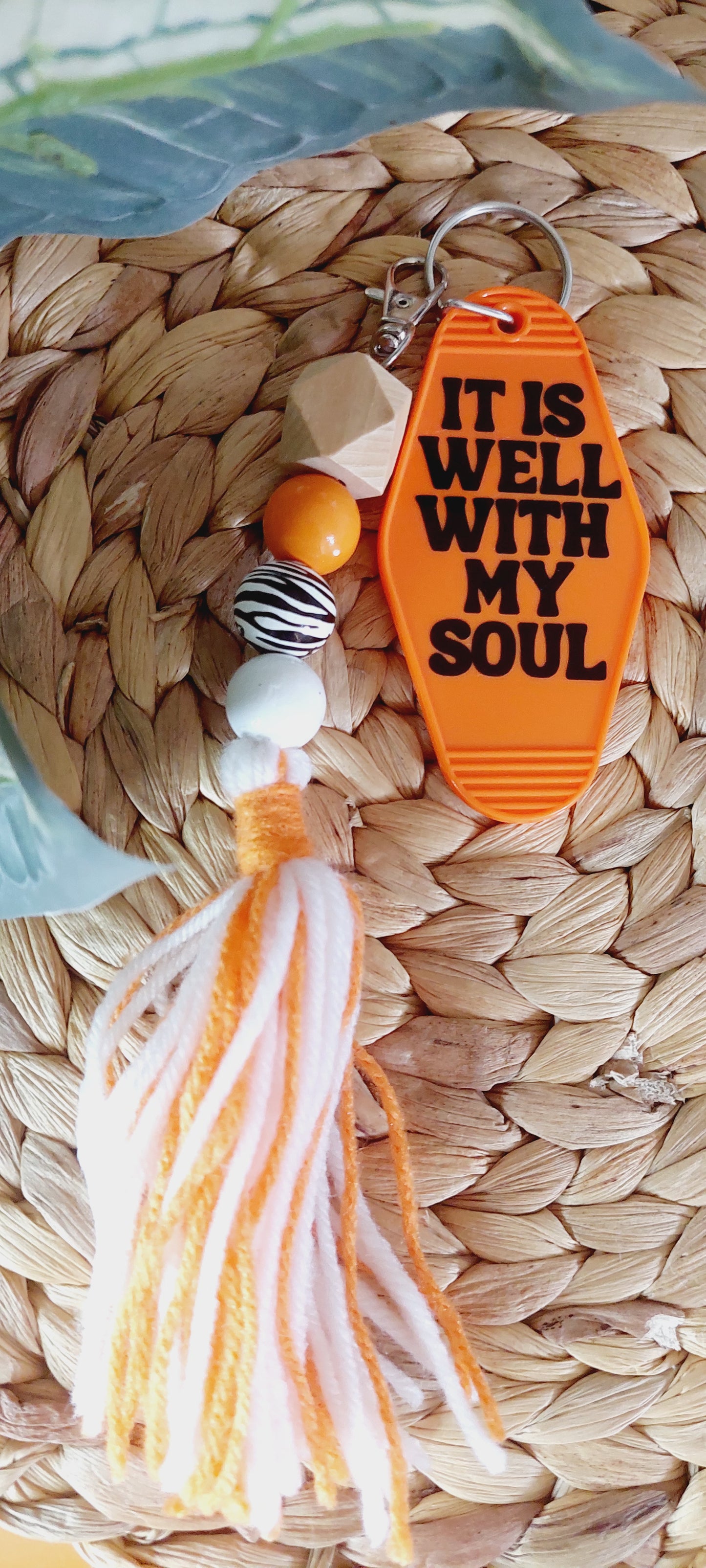 It Is Well With My Soul Keychain