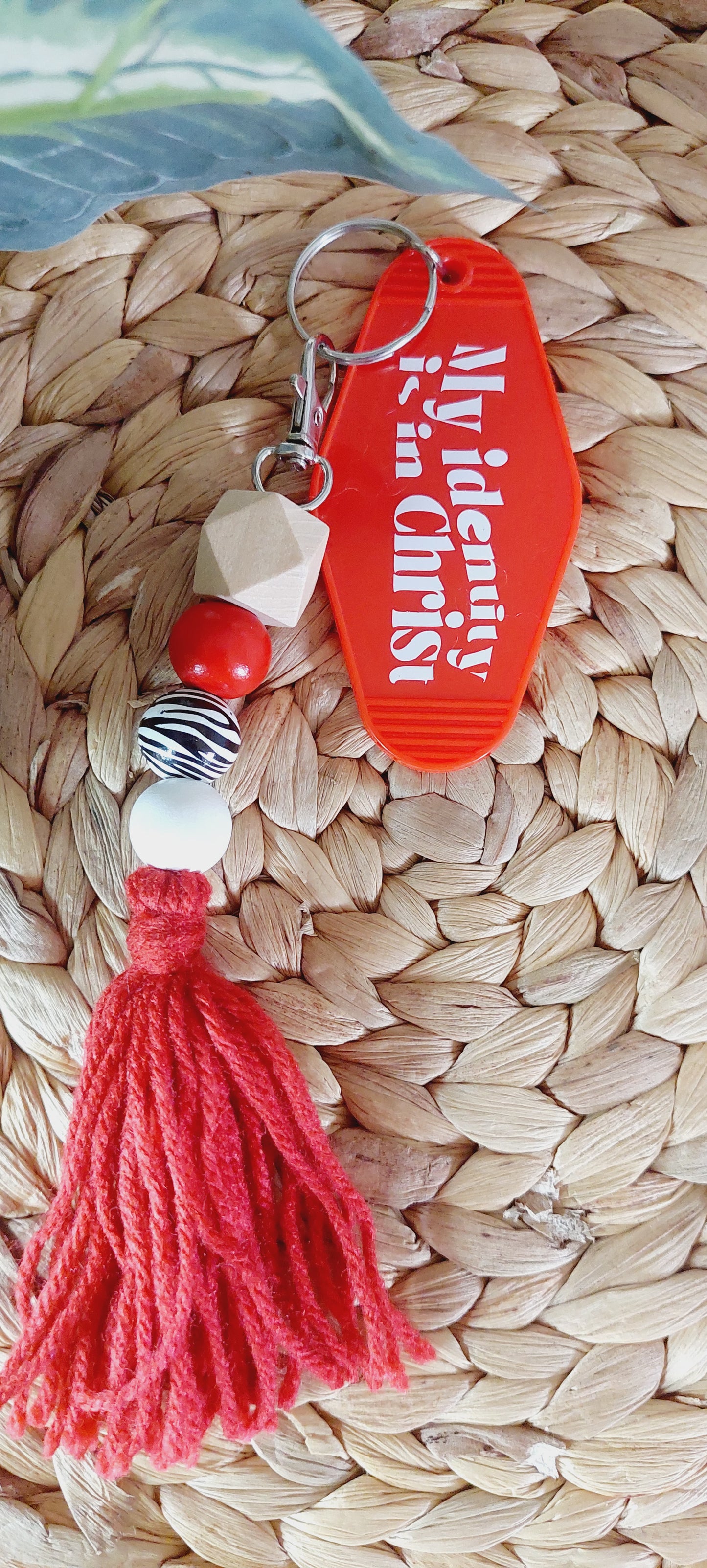 My Identity is in Christ Keychain
