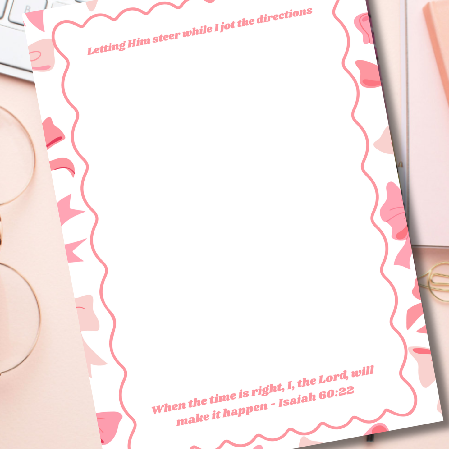 Notepad - When the Time is Right