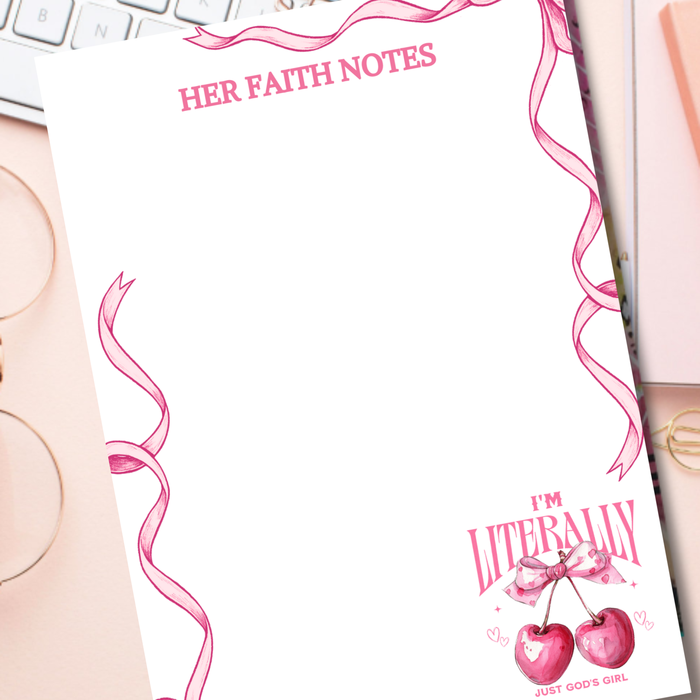 Notepad - I'm Literally God's Girl