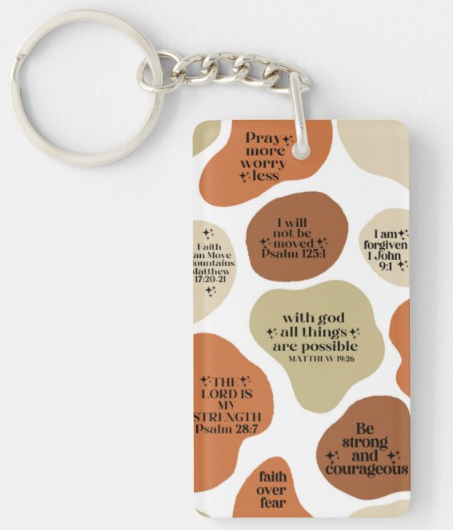 Affirmation Keychain