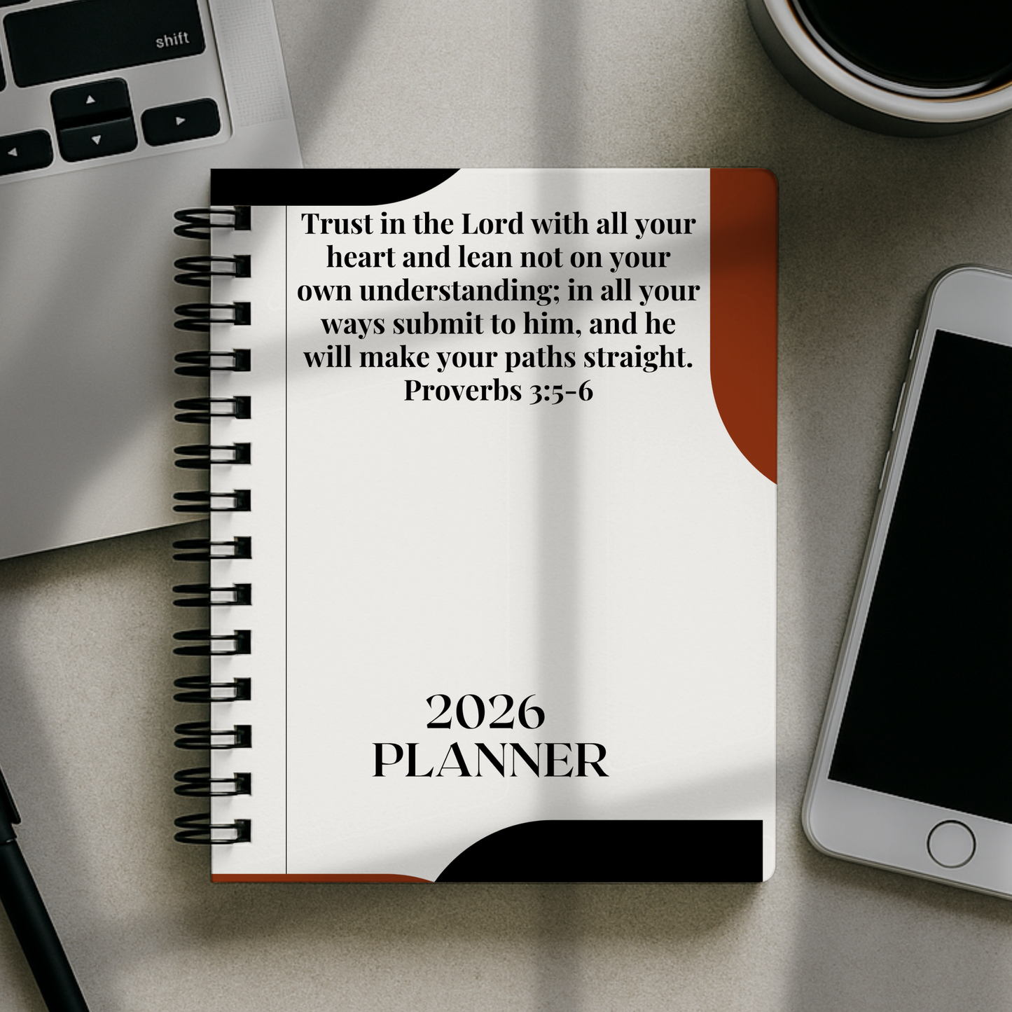 2026 Planner - Trust In The Lord