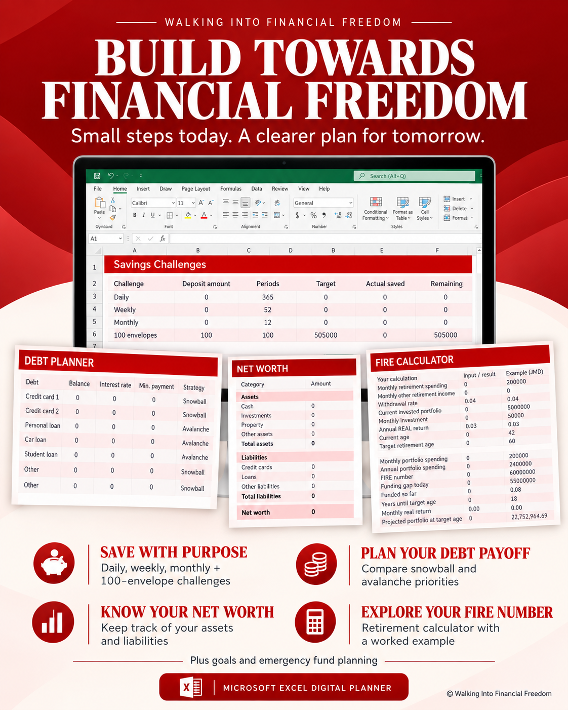 Excel Digital Money Planner