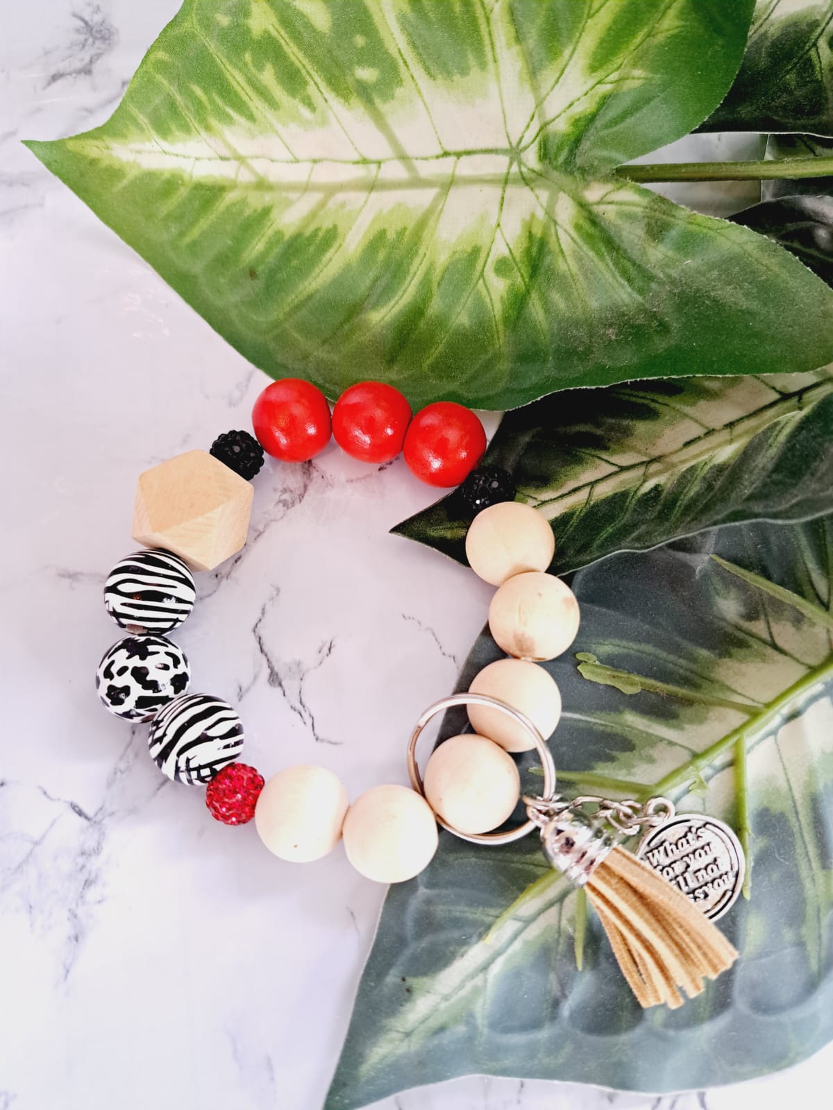 What's for you will not miss you Bracelet Keychain