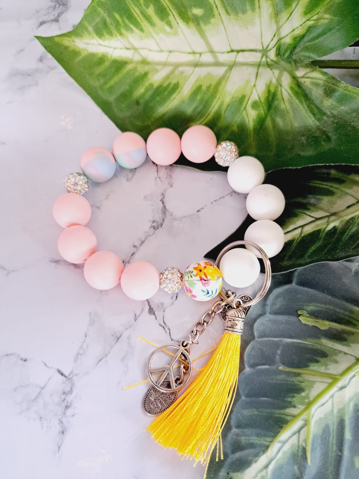 I Love You Bracelet Keychain