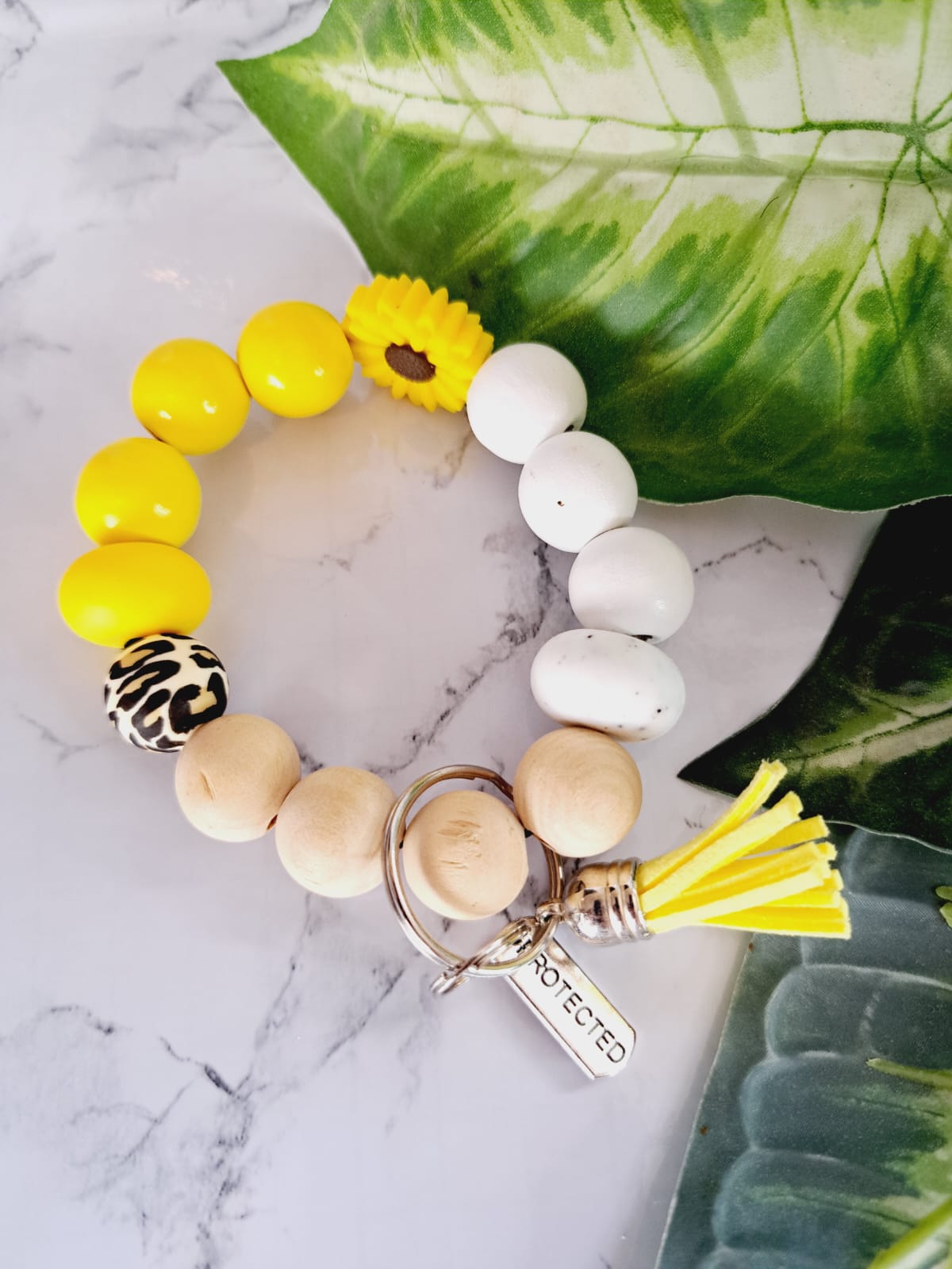 Protected Bracelet Keychain