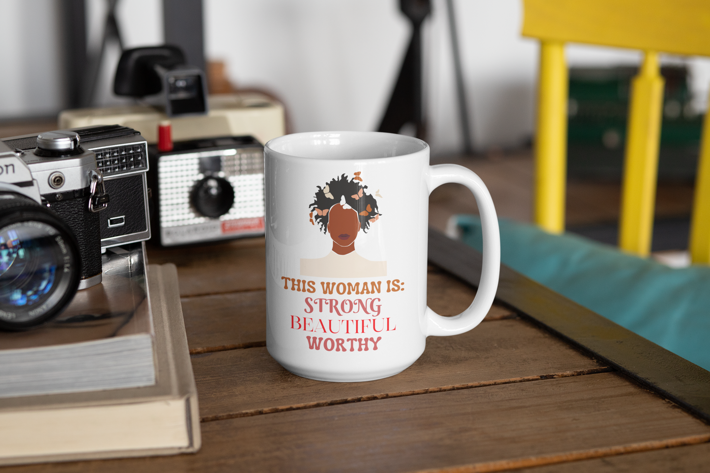 15oz Mug - This woman is strong
