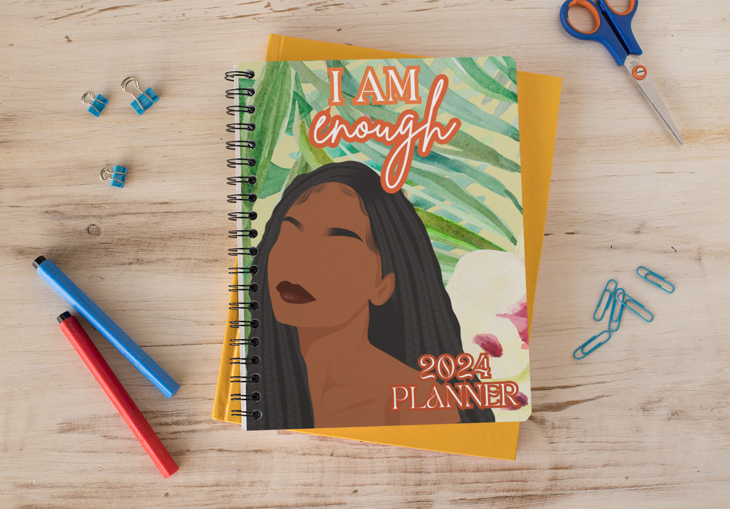2024 Planner- I Am Enough