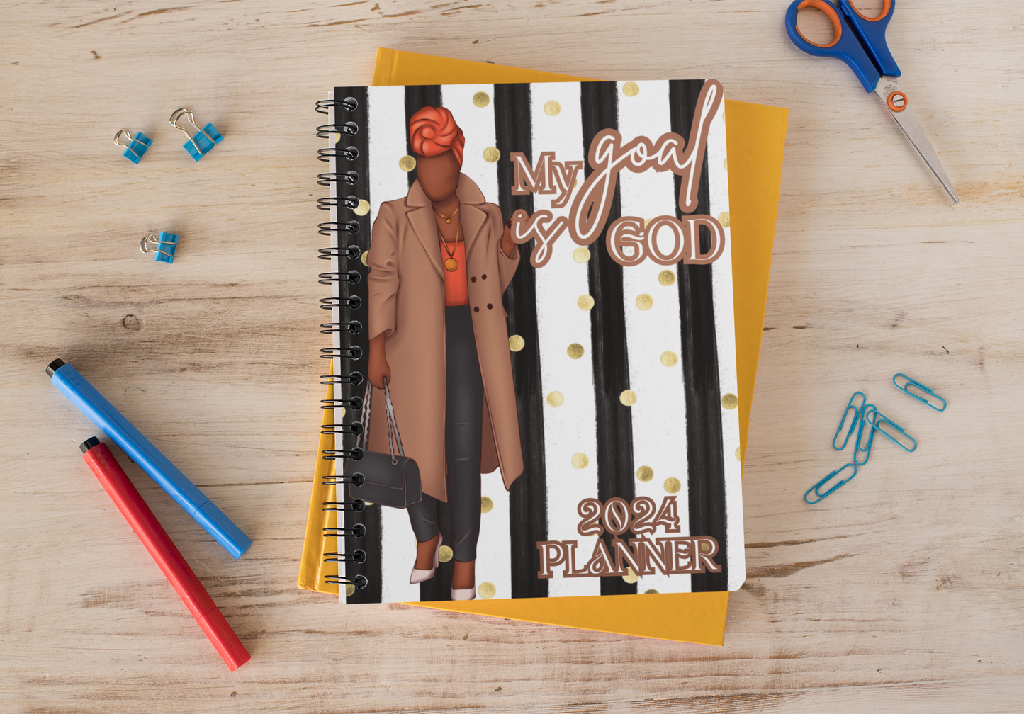 2024 Planner- My Goal Is GOD
