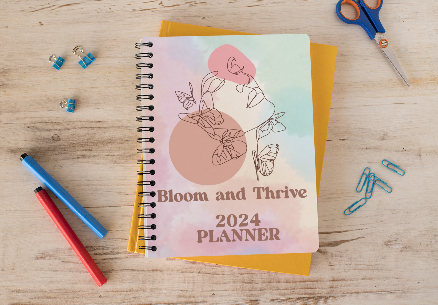 2024 Planner- Bloom And Thrive