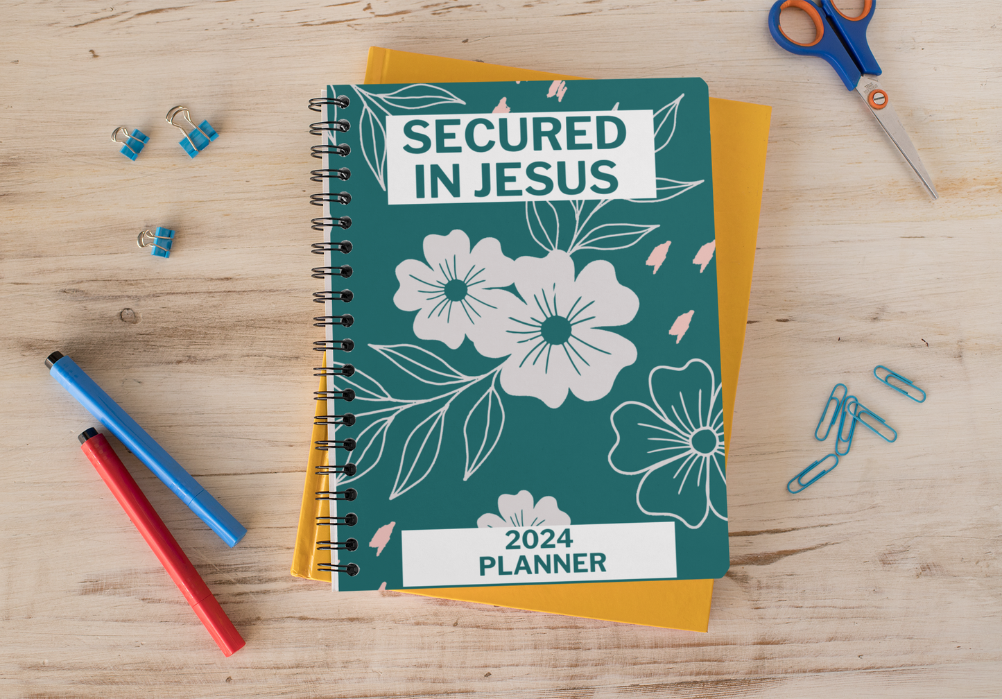 2024 Planner- Secured In Jesus