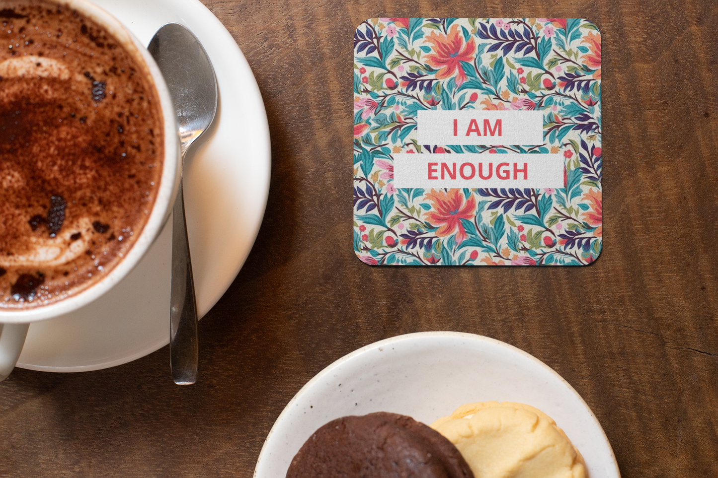 I Am Enough Coaster