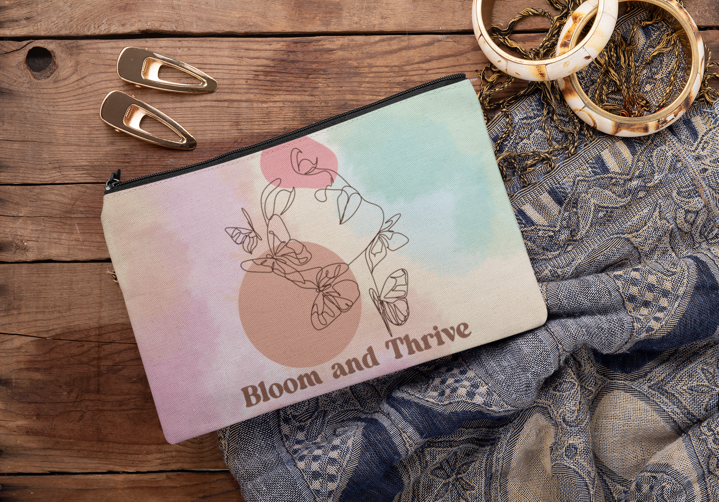 Bloom And Thrive  Pouch