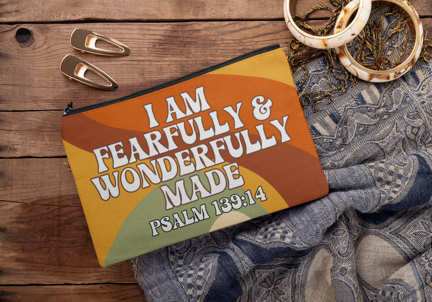 I Am Fearfully And Wonderfully Made Pouch