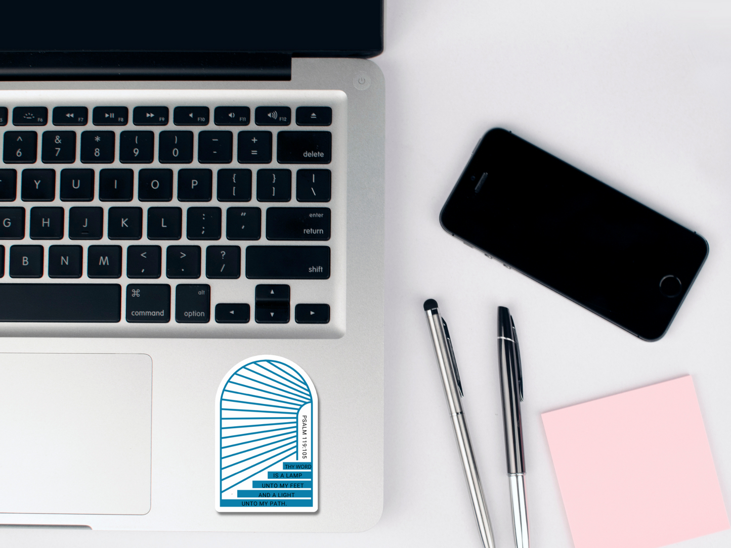 Psalm: 119:105: Thy Word is a Lamp Sticker