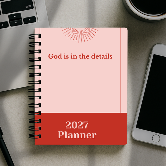 2027 Planner - God Is in The Details