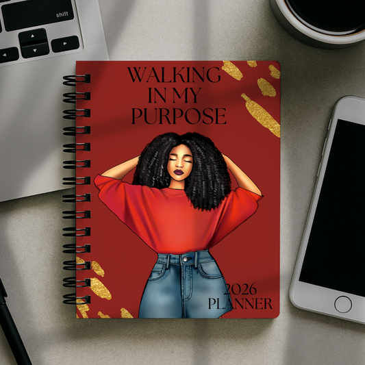 2026 Planner - Walking In My Purpose