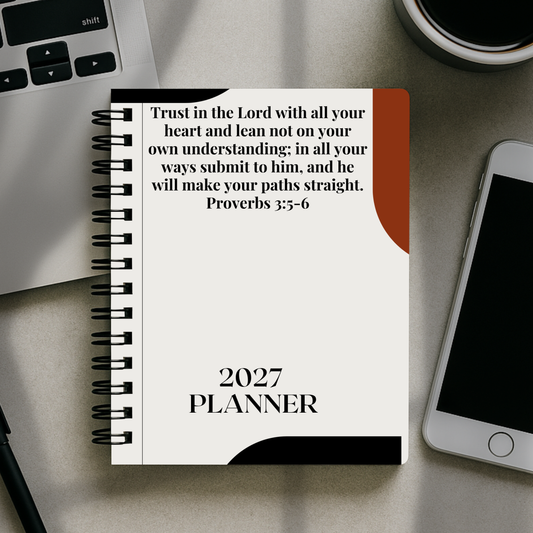 2027 Planner - Trust in The Lord