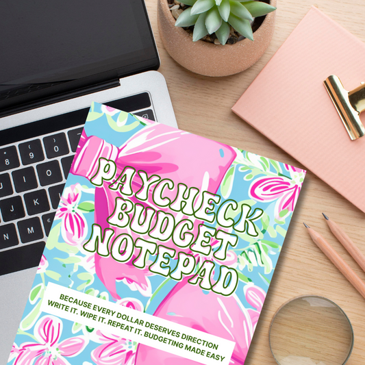 Weekly Paycheck Notepad