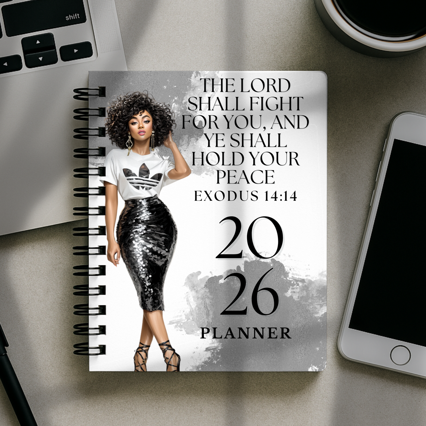 2026 Planner - The Lord Shall Fight For You