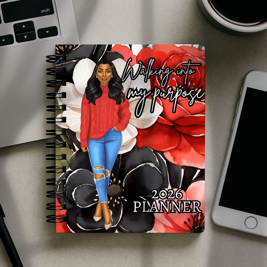 2026 Planner - Walking Into My Purpose