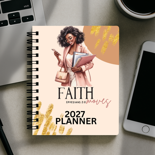 2027 Planner - Faith Moves