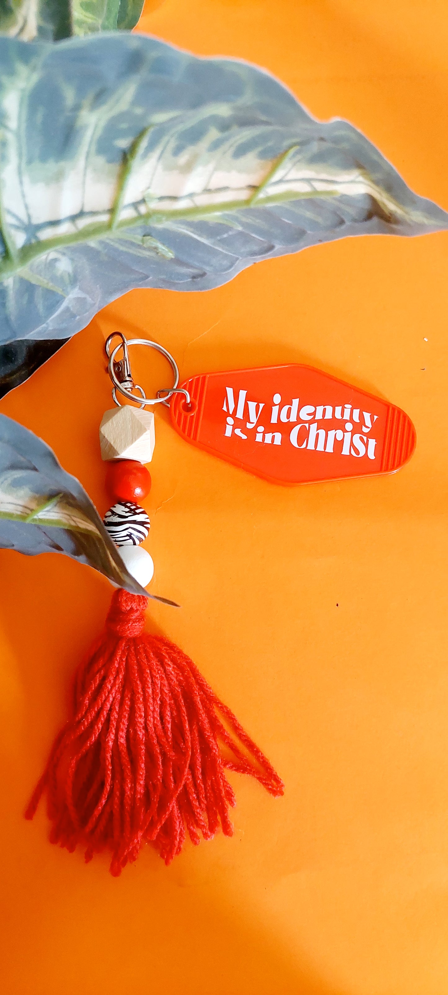 My Identity is in Christ Keychain