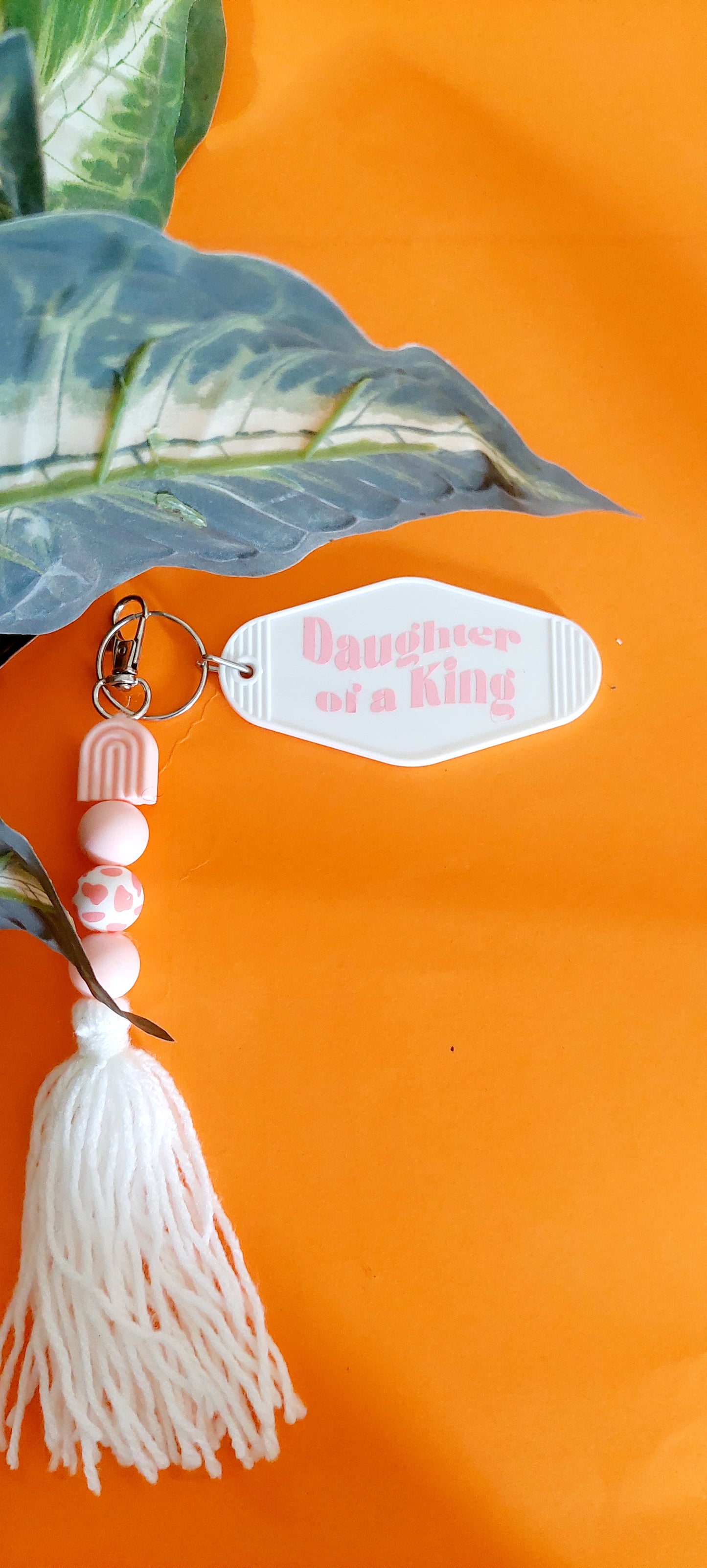 Daughter Of A King Keychain
