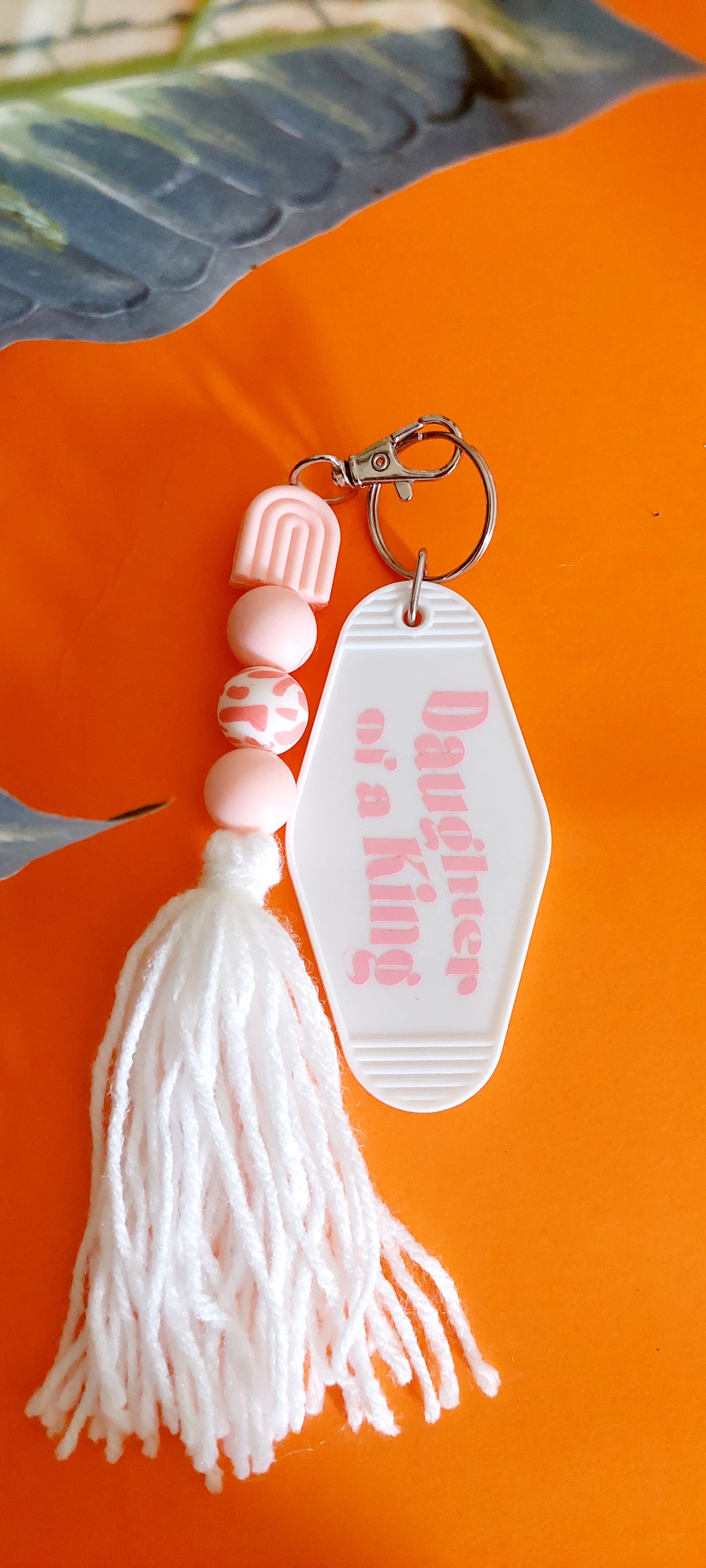 Daughter Of A King Keychain