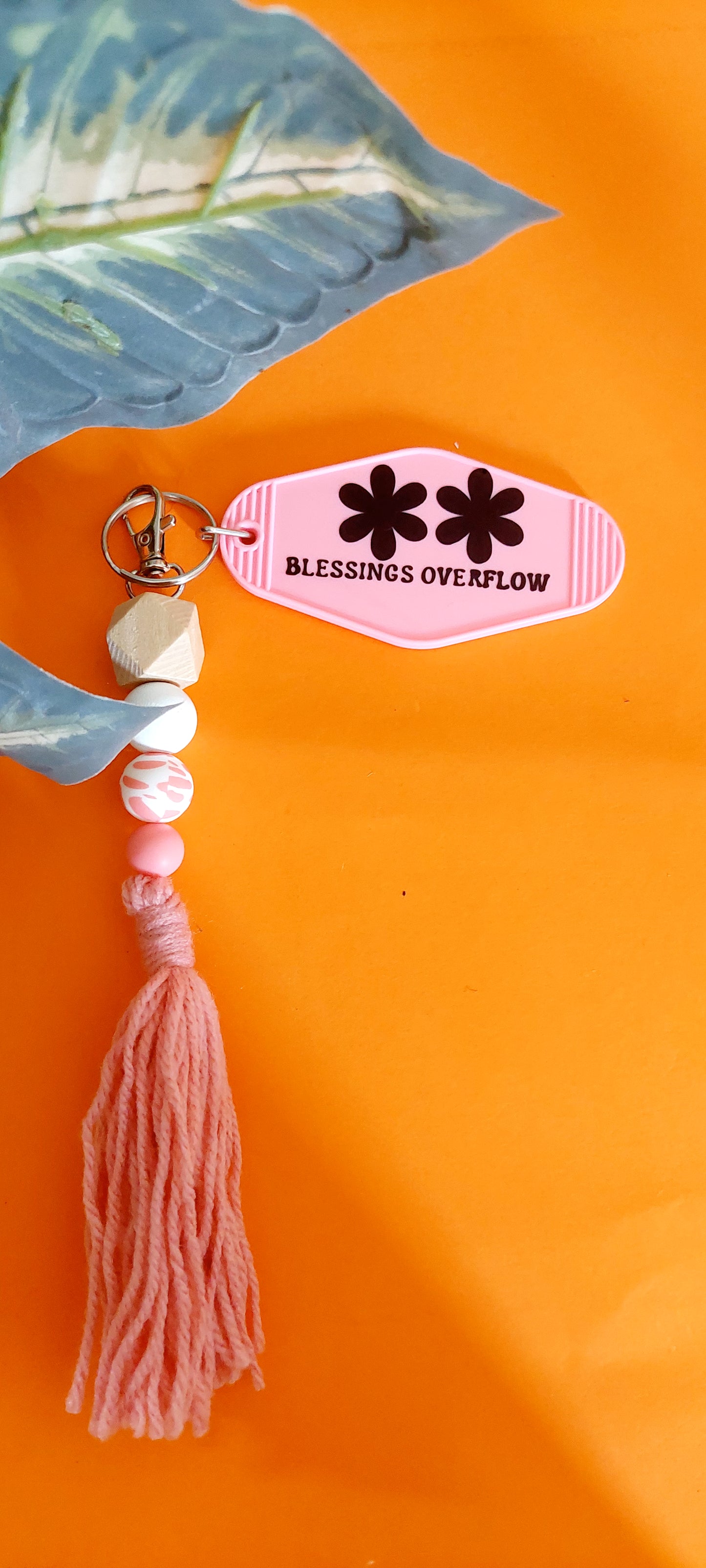 Blessings Overflow Keychain