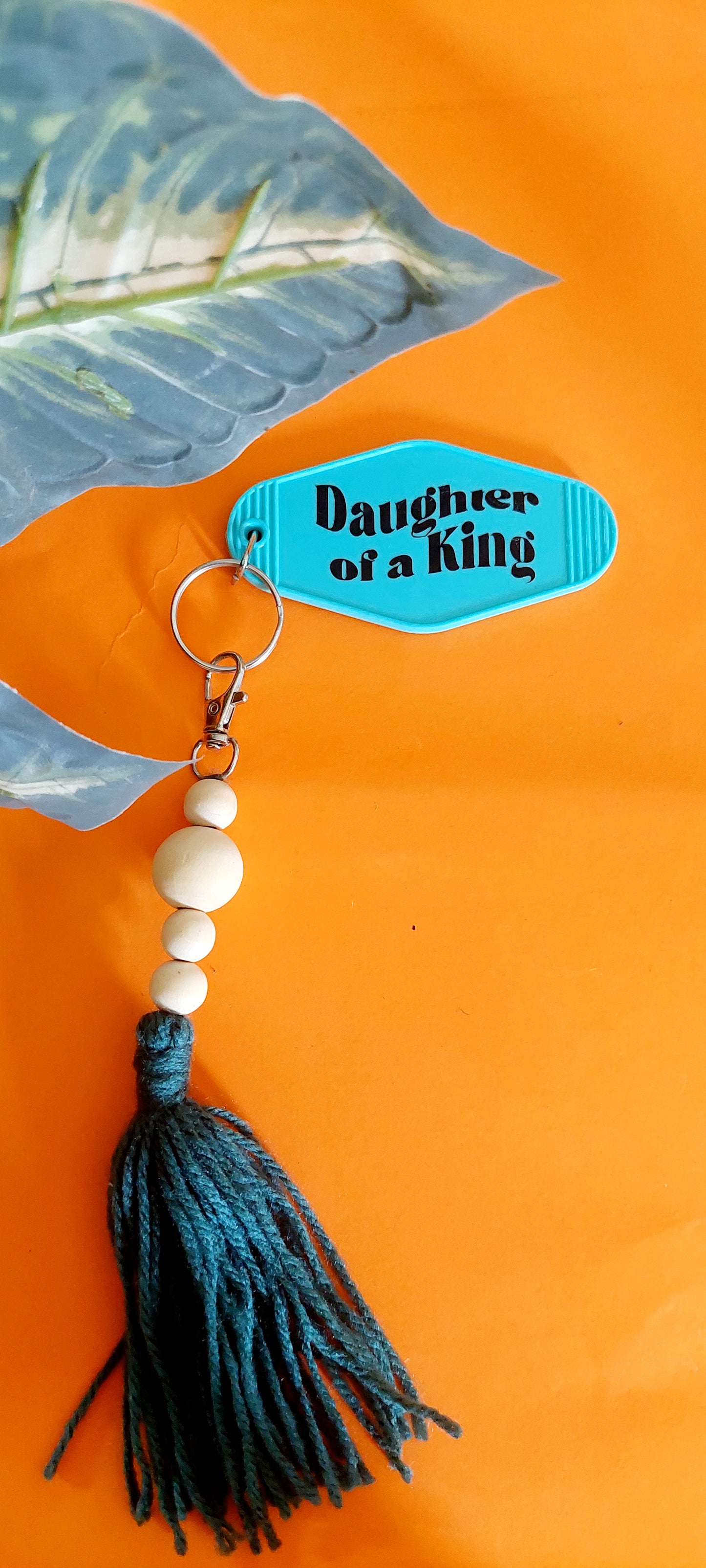 Daughter Of A King Keychain