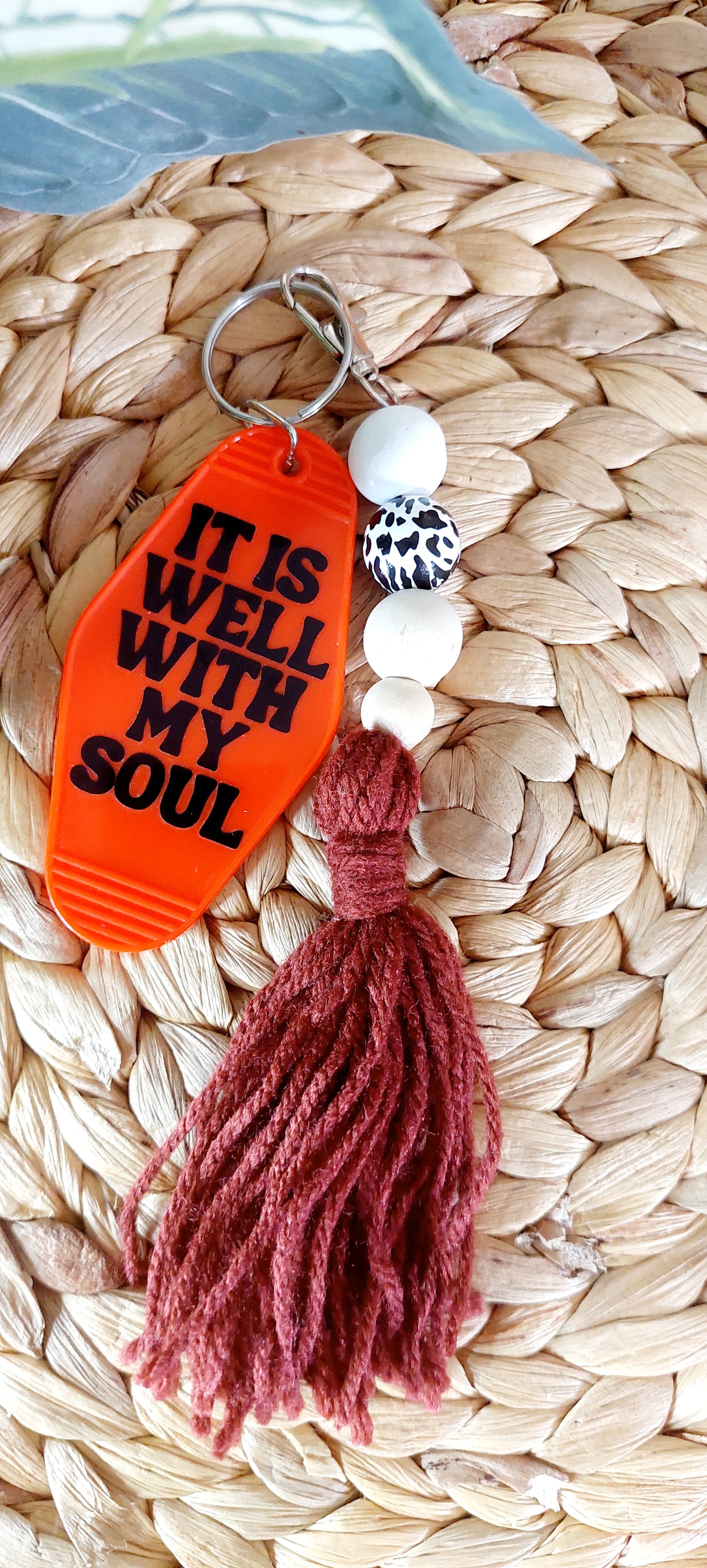 It Is Well With My Soul Keychain