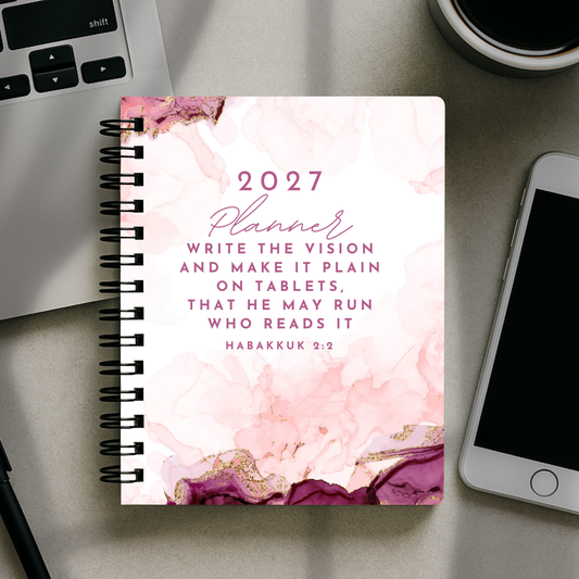 2027 Planner - Write The Vision, Make it Plain
