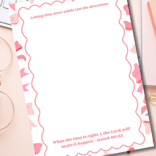 Notepad - When the Time is Right