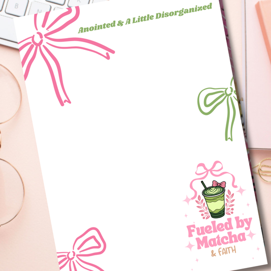 Notepad - Fuel By Matcha And Faith