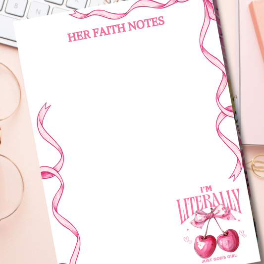 Notepad - I'm Literally God's Girl