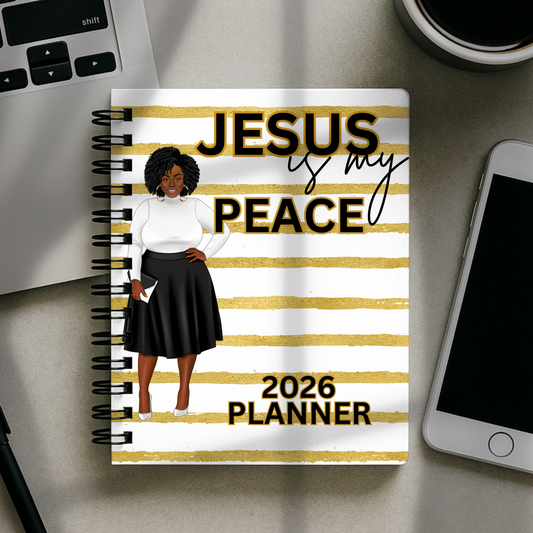 2026 Planner - Jesus Is My Peace
