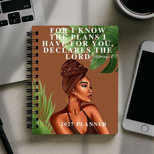 2027 Planner - For I know The Plans I Have For You