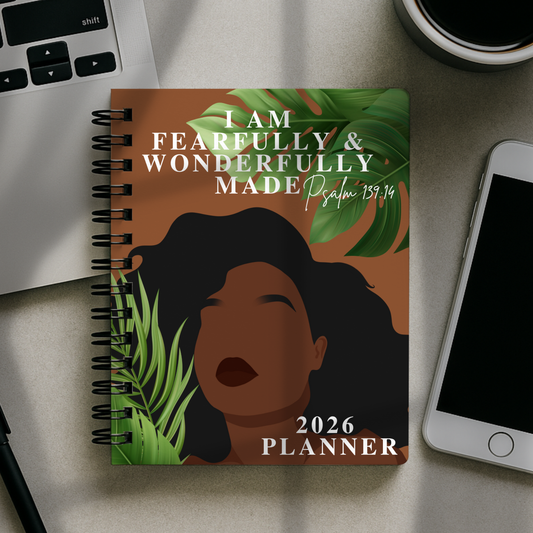 2026 Planner - I'm Fearfully And Wonderfully Made