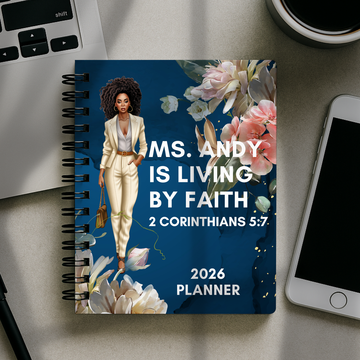 2026 Planner-This Teacher is Living By Faith