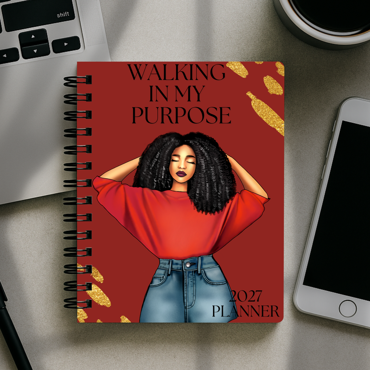 2027 Planner - Walking in My Purpose