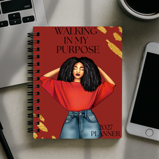 2027 Planner - Walking in My Purpose