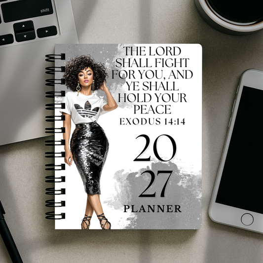2027 Planner - The Lord Shall Fight For You