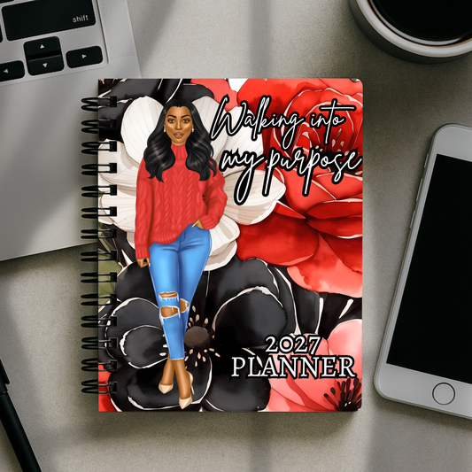 2027 Planner - Walking Into My Purpose